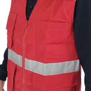 GEOLOGO GABARDINA ROJO